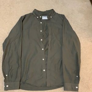 Express long sleeve button down oxford shirt. Size Large, slim